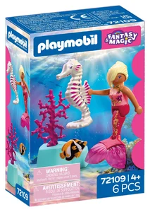 Playmobil Syrenka z konikiem morskim 72109