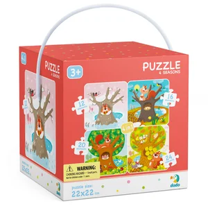 Puzzle 4w1 Pory Roku DOP300125 Puzzle 4w1 Pory Roku DOP300125