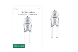 Balon fol.Robot 37x80cm mix
