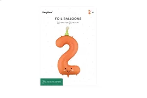 Balon fol.Cyfra 2 86cm pomar Balon fol.Cyfra 2 86cm pomar