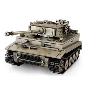Klocki konstrukcyjne - Tiger I, 1138 el. (77031)
