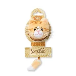 Book-Tails Rudy kot pluszowa zakładka do ksisiążki Book-Tails Rudy kot pluszowa zakładka do ksisiążki