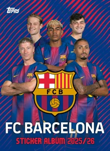 Album z naklejkami FC Barcelona Sticker album 2025/26 Album z naklejkami FC Barcelona Sticker album 2025/26