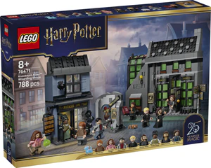 LEGO Harry Potter Magiczne sklepy na ulicy śmiertelnego Nokturnu 76471