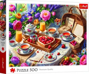 Puzzle 500 Słodkości na Dzień Mamy Puzzle 500 Słodkości na Dzień Mamy