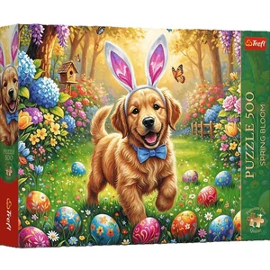 Puzzle 500 Trefl Premium Plus - Spring Bloom: Wielkanocny piesek 37623 Puzzle 500 Trefl Premium Plus - Spring Bloom: Wielkanocny piesek 37623