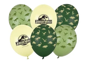 Balony Jurassic World 30cm 6szt Balony Jurassic World 30cm 6szt