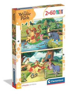 Puzzle 2x60 Winnie The Pooh 100 Puzzle 2x60 Winnie The Pooh 100