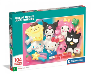 Puzzle 104 Super Hello Kitty Puzzle 104 Super Hello Kitty