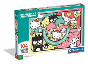 Puzzle 104 Super Color Hello Kitty Puzzle 104 Super Color Hello Kitty