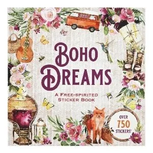 Książka z naklejkami 750szt - Boho Dreams Książka z naklejkami 750szt - Boho Dreams