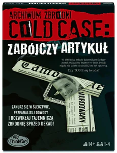 Archiwum Zbrodni Cold case: Zabójczy Artykuł