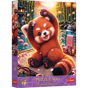 PUZZLE 500 PremPlus CutenOver.Czaruj.czerw.p