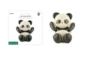 Balon fol.Panda 68x72cm mix