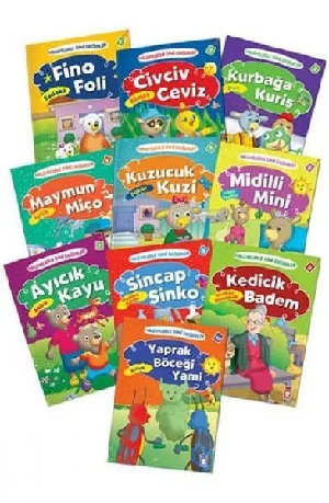 ASLI ASLANER, A: HIKAYELERLE DINI DEGERLER (10 KITAP)